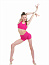 Шорты SOLO RG754-177 розовый